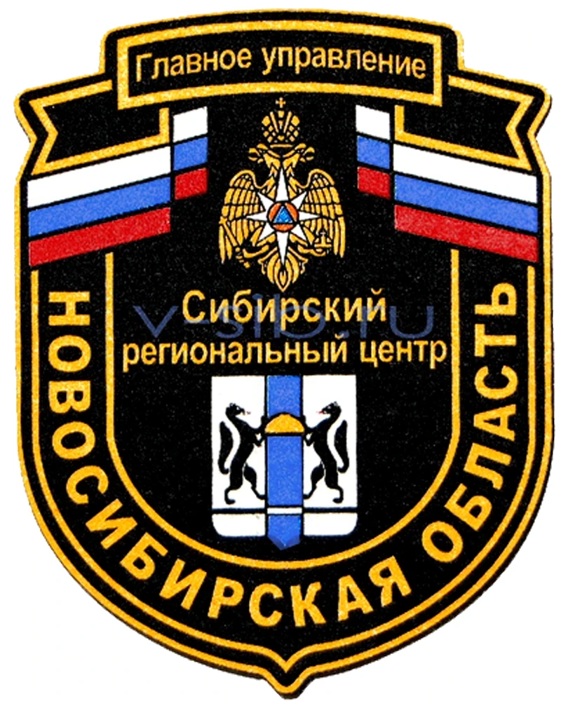 Шеврон нарукавный МЧС ГУ по Областям (пластизолевый)