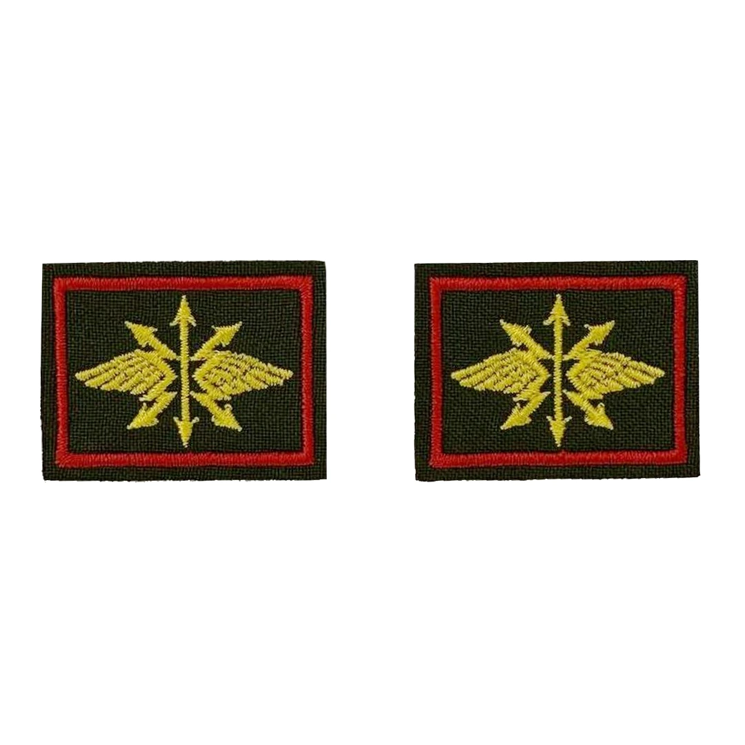 Петличный знак войск связи ВС РФ