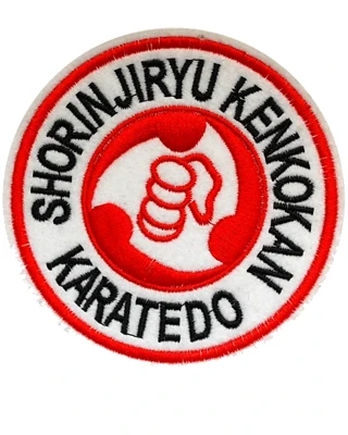 Нашивки восточных единоборств "КАРАТЭ-DO" Shorin Jiryu Kenkokan