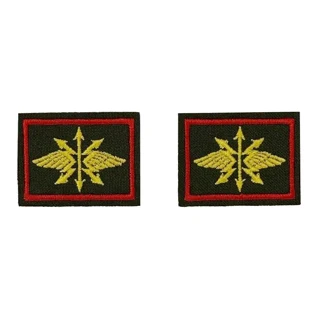 Петличный знак войск связи ВС РФ